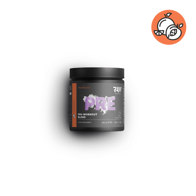 Pre-workout blend Peach Wave 240g
